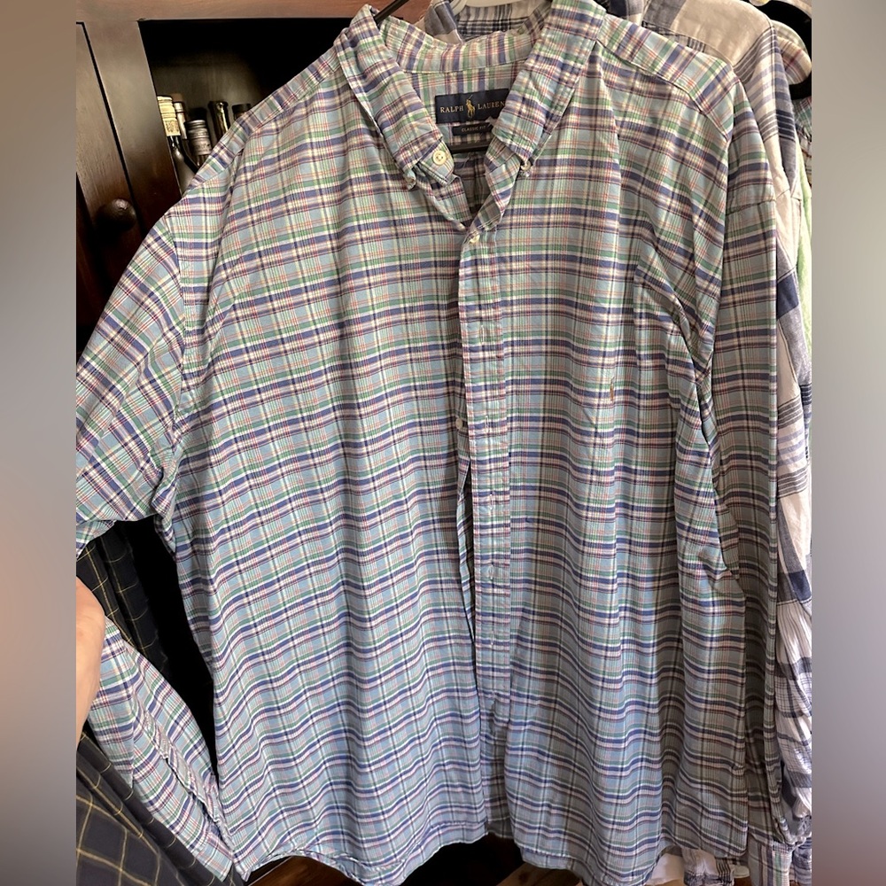 Ralph Lauren Polo Button-down Classic Fit (3XLT)